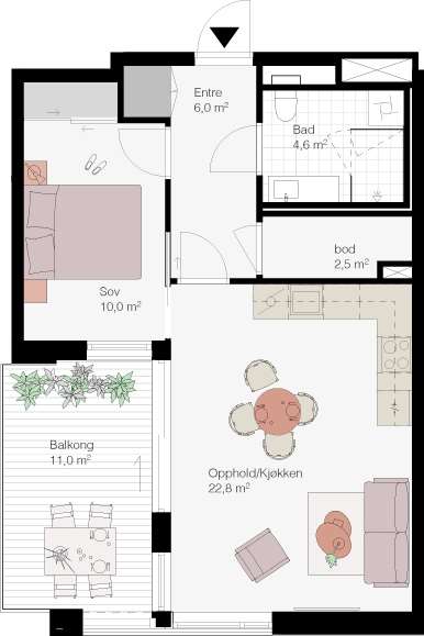 Plantegning 1